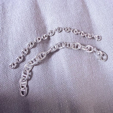 Load image into Gallery viewer, Sterling Silver Large Anchor Chain Bracelet