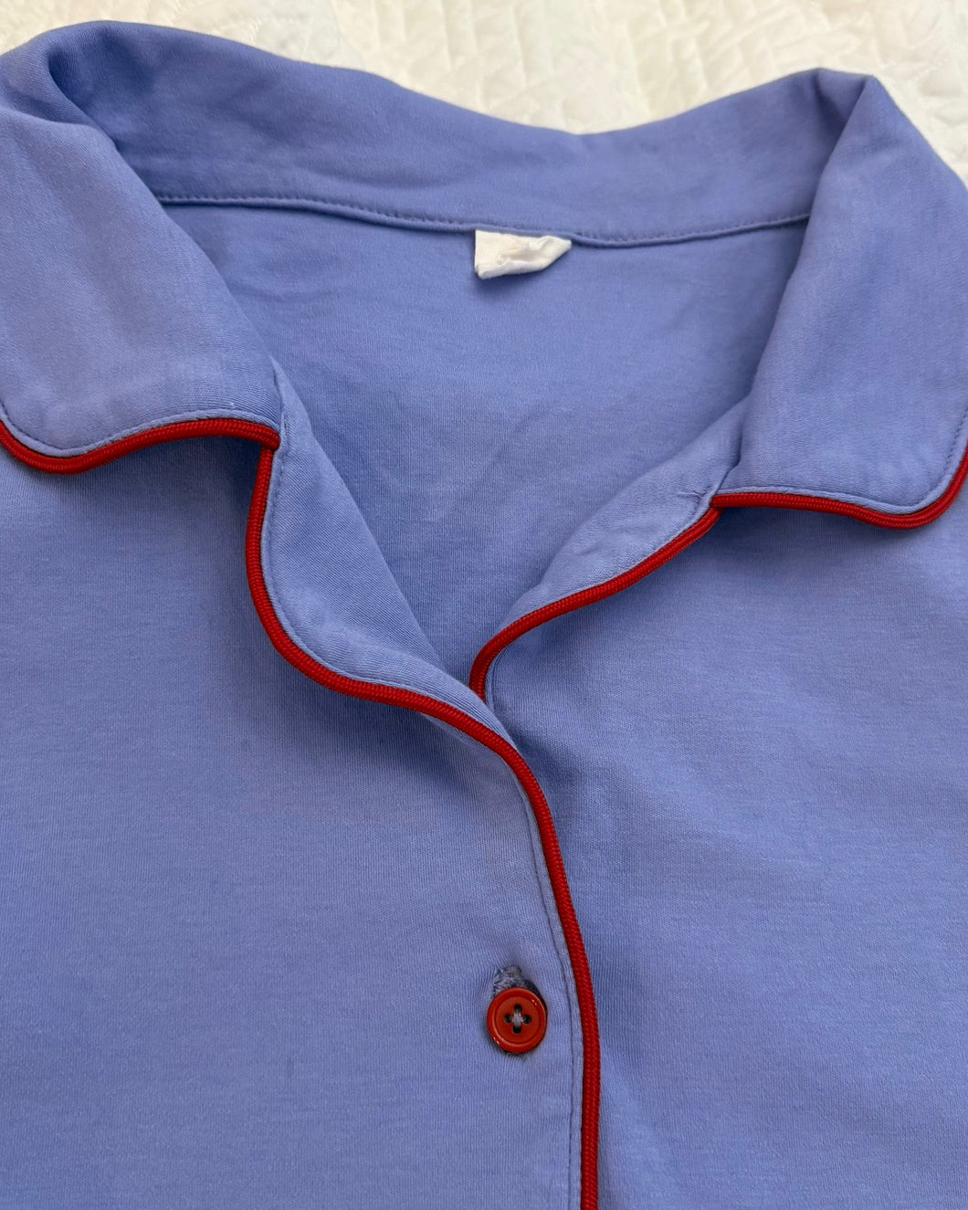 PRE-ORDER--Signature Periwinkle Organic Cotton Nightshirt--PRE-ORDER