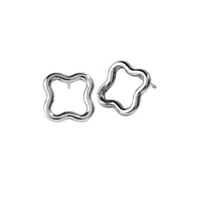 Load image into Gallery viewer, SAINT BOTOLPH Logo Stud Earrings in Stering Silver
