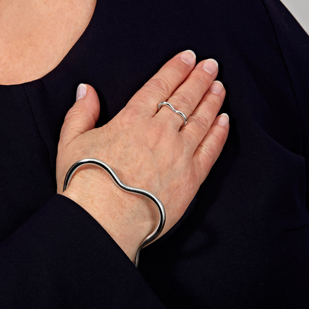 SAINT BOTOLPH Logo Ring in Sterling Silver